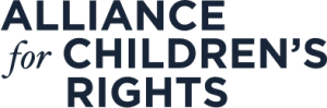 Alliance for Children's Rights Logo Dark